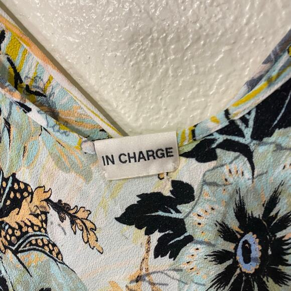 Vintage Diane Von Furstenburg Floral Midi Slip Dress Size 4 - Picture 8 of 8